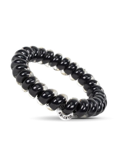 Spiral Hair Coils | Large | Jet Black Hair Ties