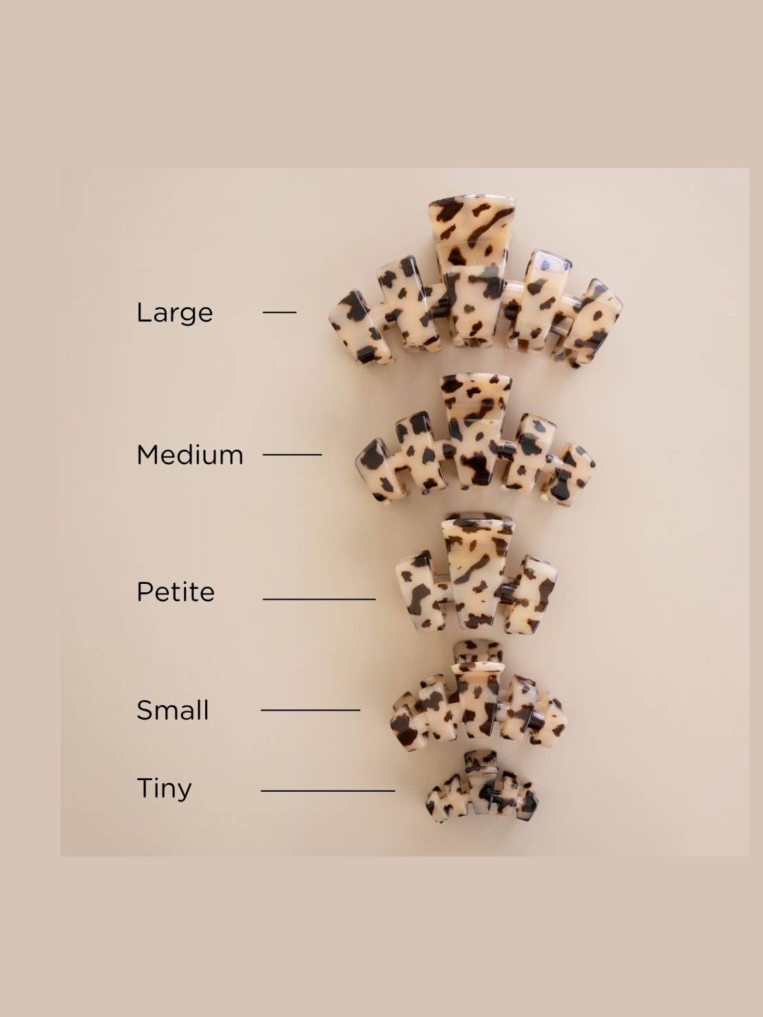 Classic | Blonde Tortoise | Petite | Claw Clip