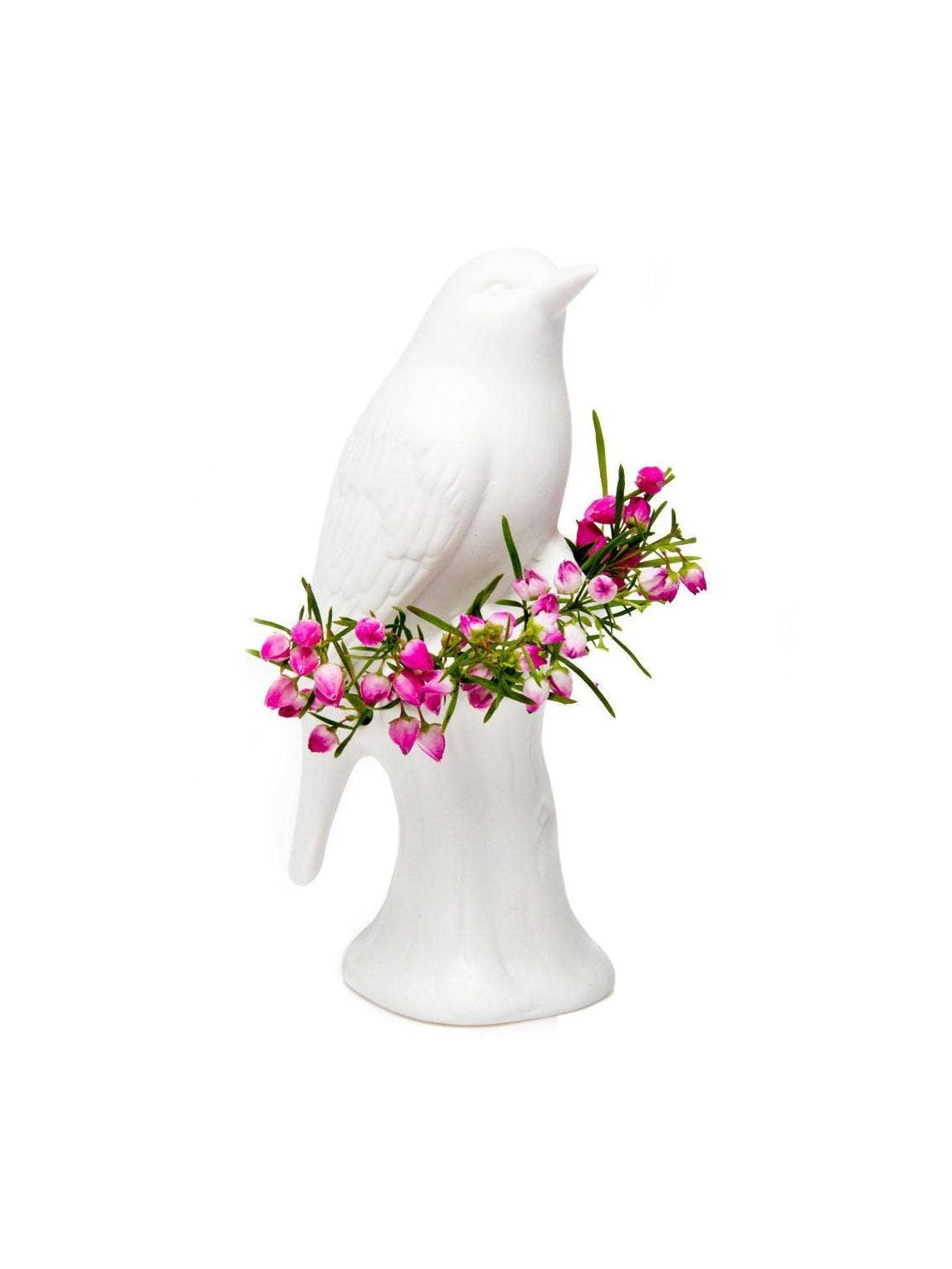 Porcelain Bird Flower Vase For Floral Vase Arrangements