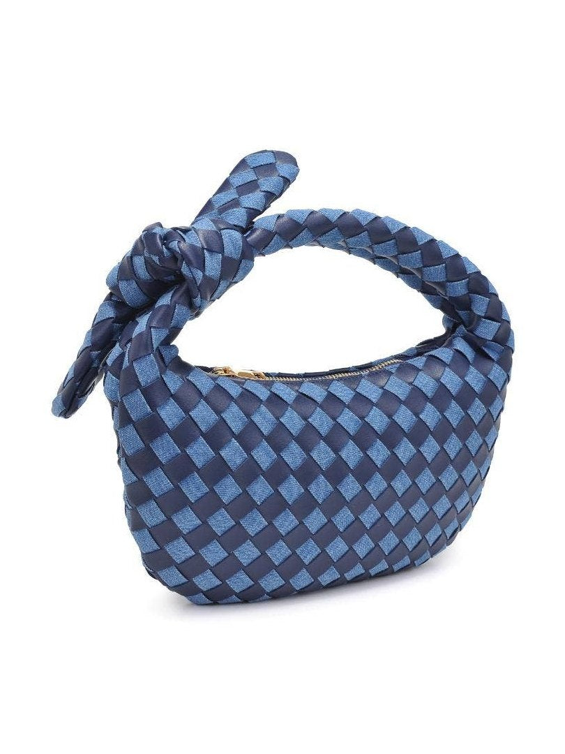 Lizbeth Woven Knot Clutch