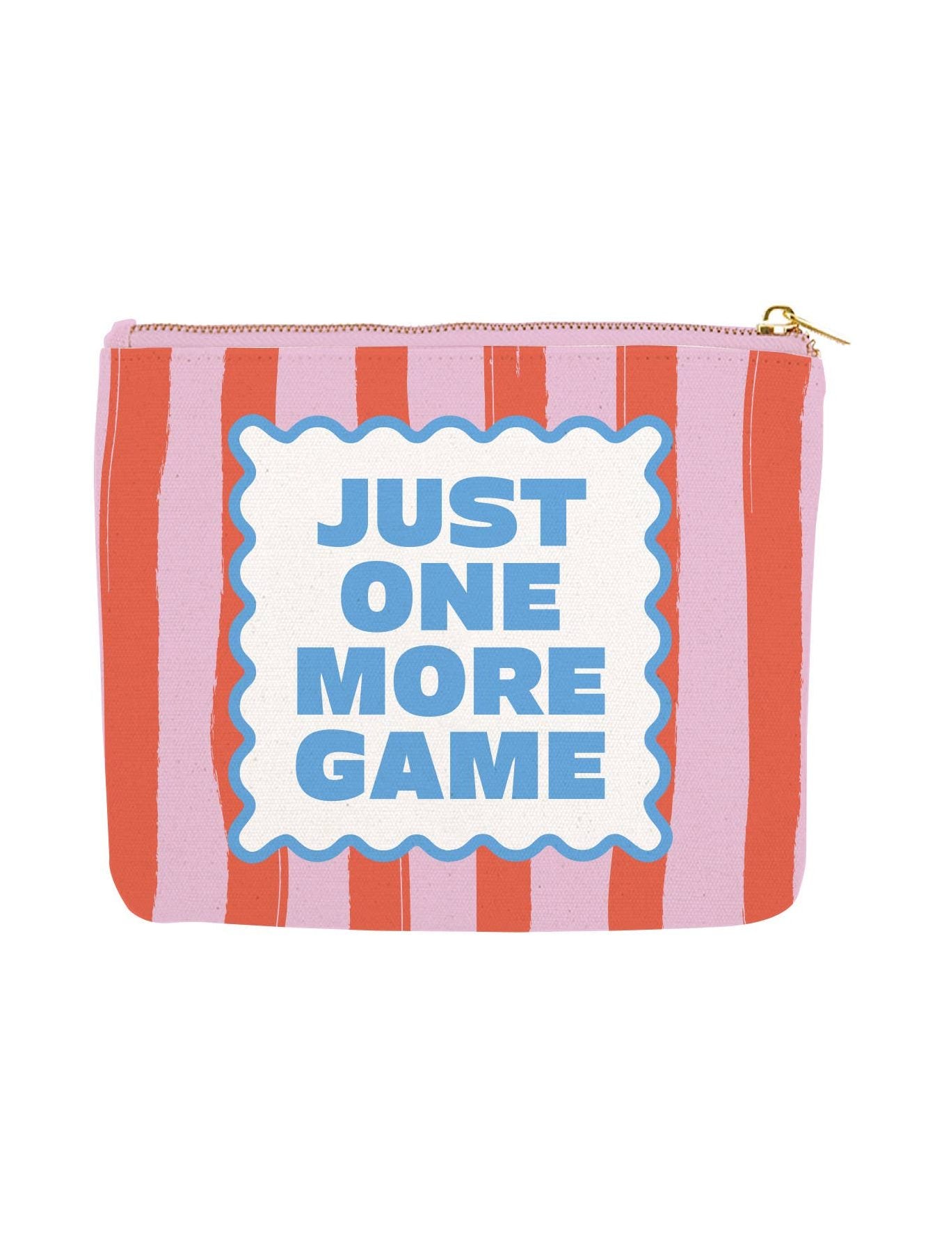 Mahjong Zipper Canvas Card Pouch | Just One More Game