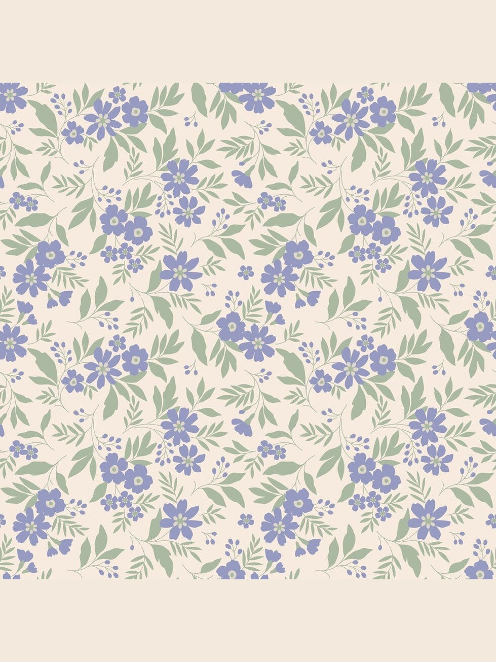 Vintage Flower Purple
