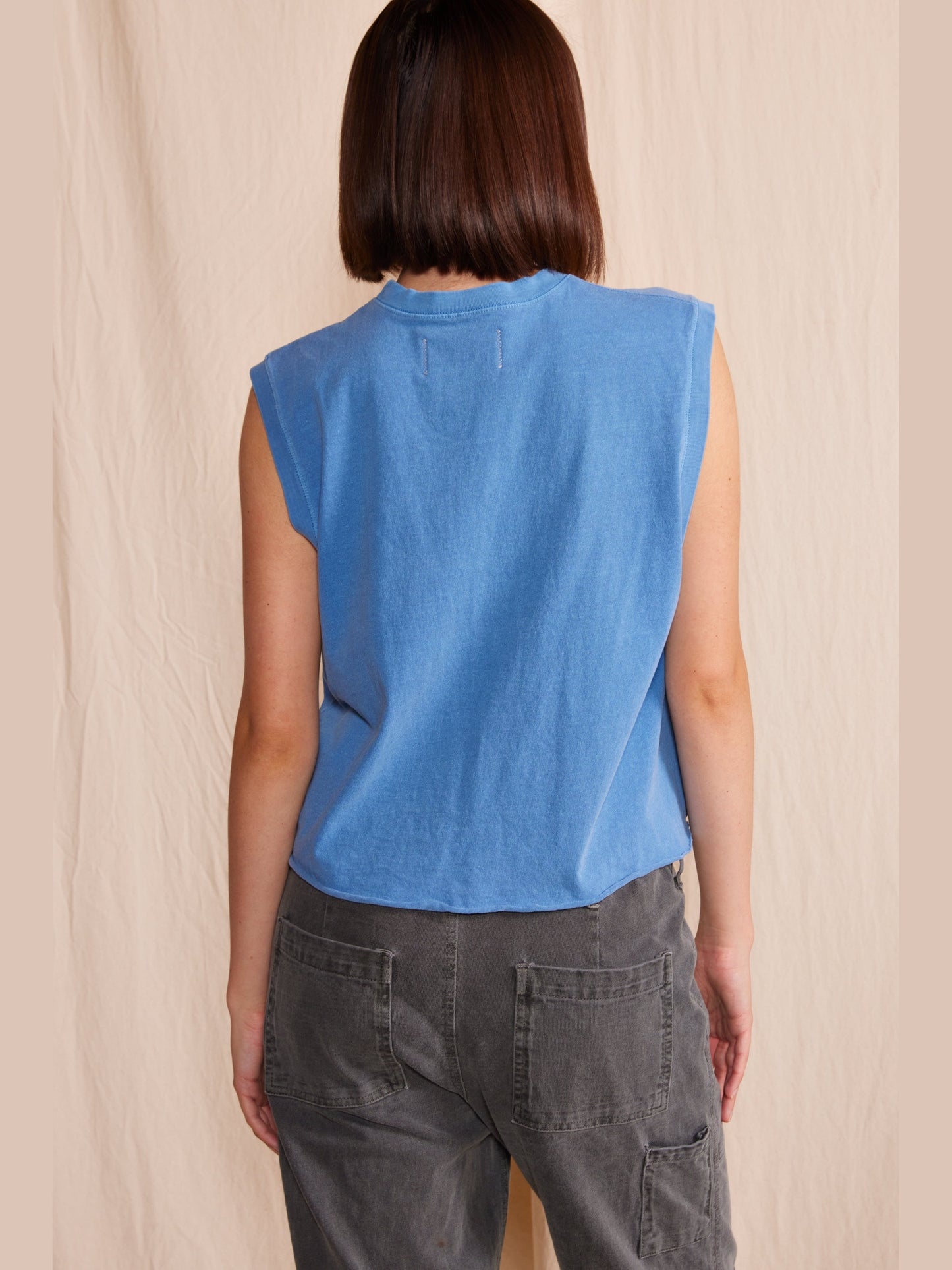 The Ana Tank in Vintage Black