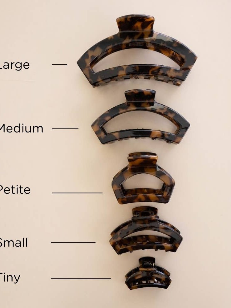 Open Tortoise | Petite | Hair Clip