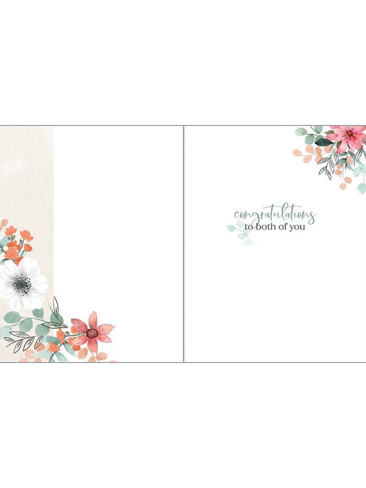 Wedding Greeting Card - Wedding Wreath
