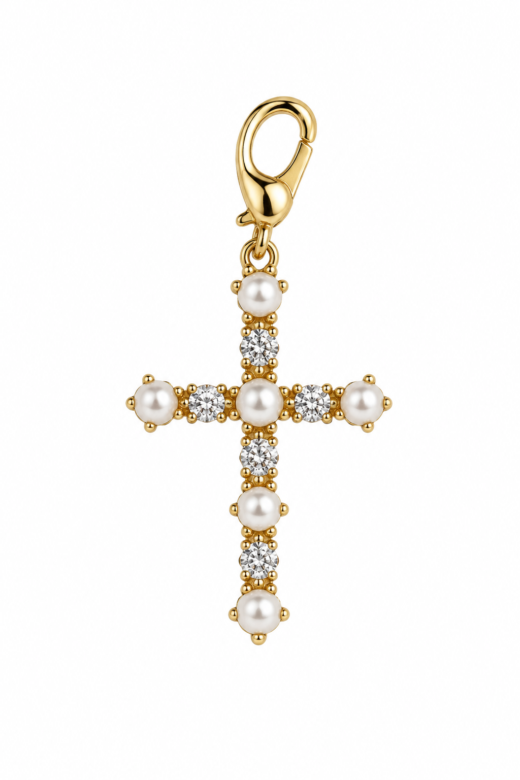 Pearl & Jewel Cross