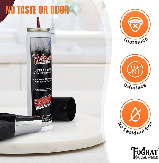 Foghat™ Culinary Butane - Odorless & Tasteless