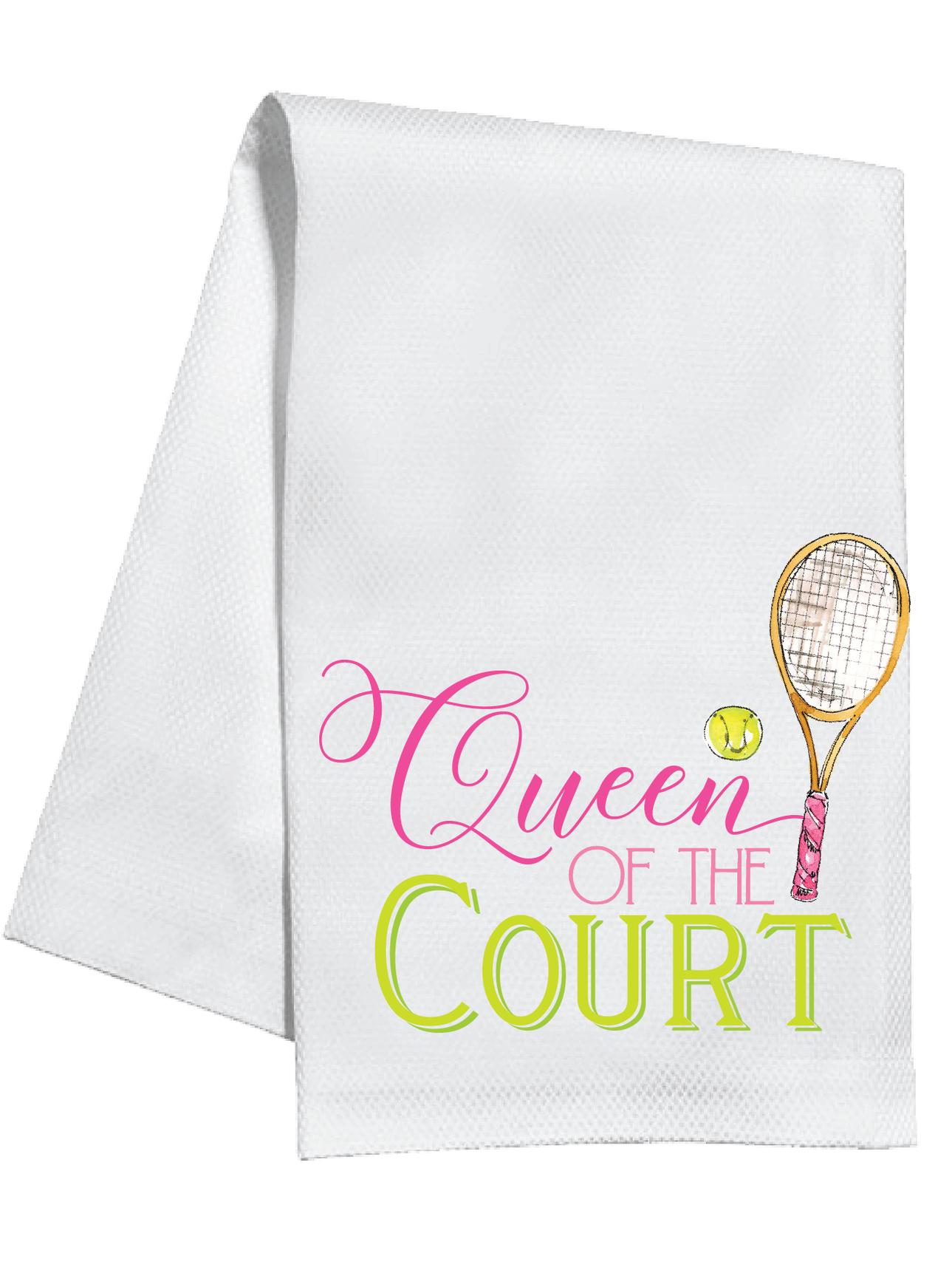 Queen Of The Court Kitchen Towel