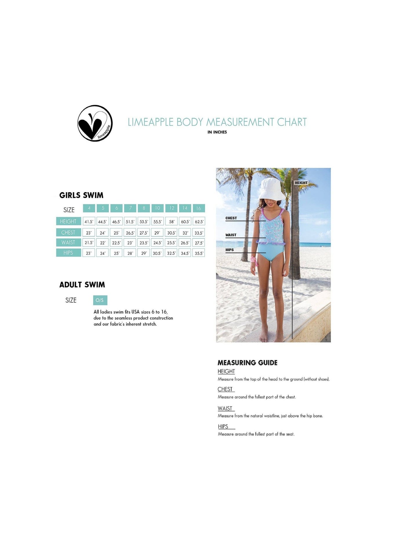 Girls Crinkle Two Piece tankini