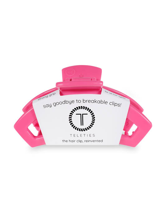 Open Hair Clip | Tiny | Paradise Pink