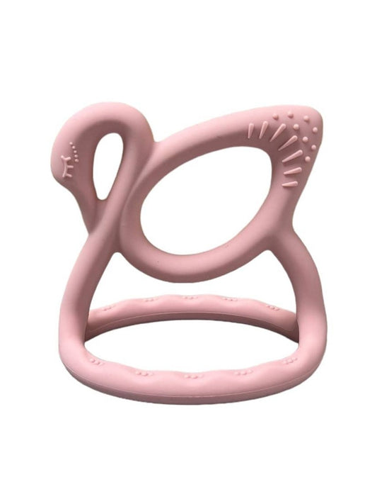 3D Silicone Swan Teether