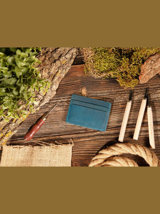 Leather Card Holder Wallet