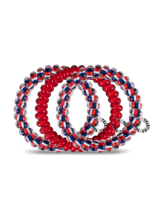 Spiral Hair Coils | Small | Univ. of Mississippi Hair Ties