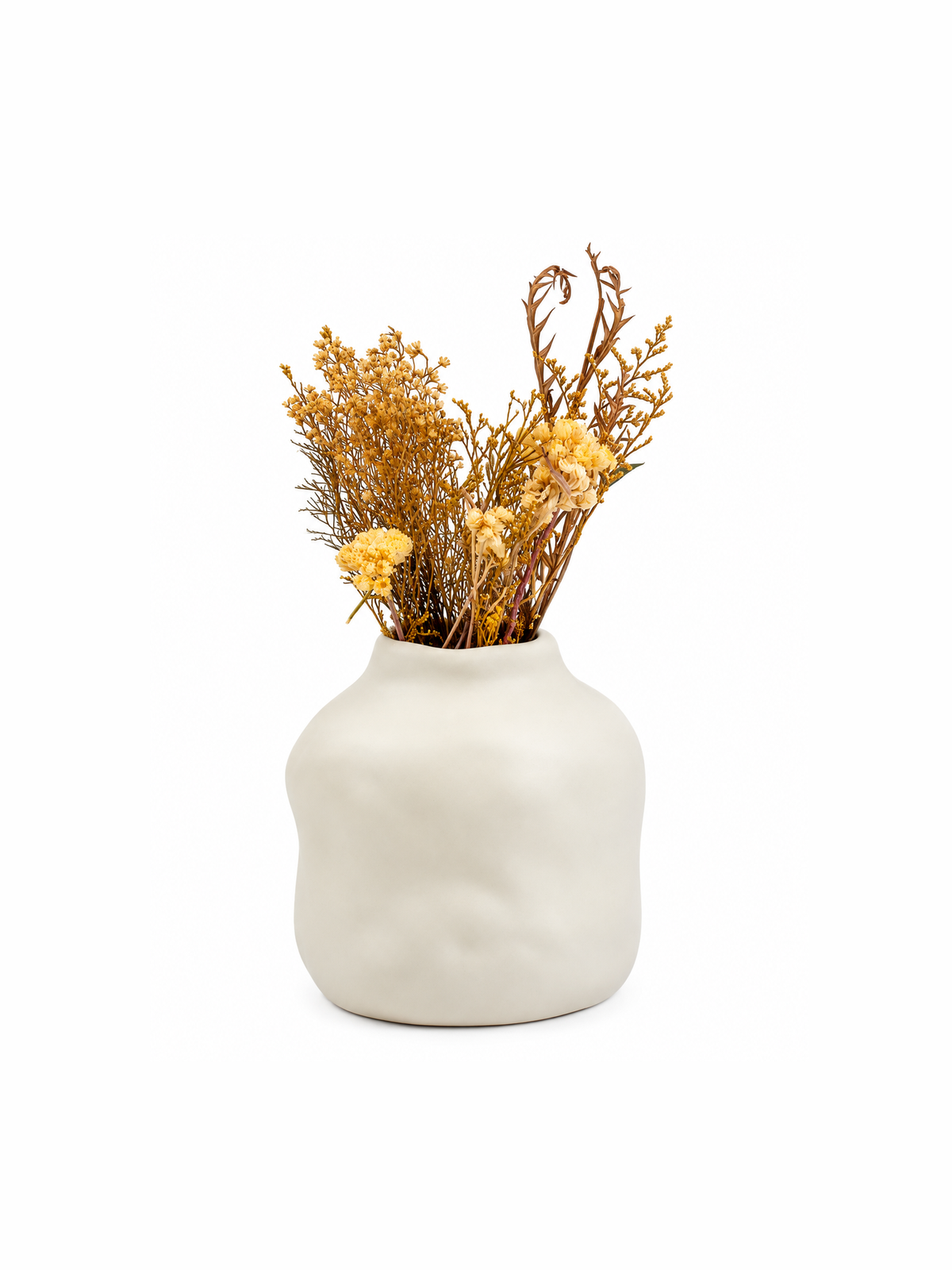 Tranquil Bud Vase White 5x5x5