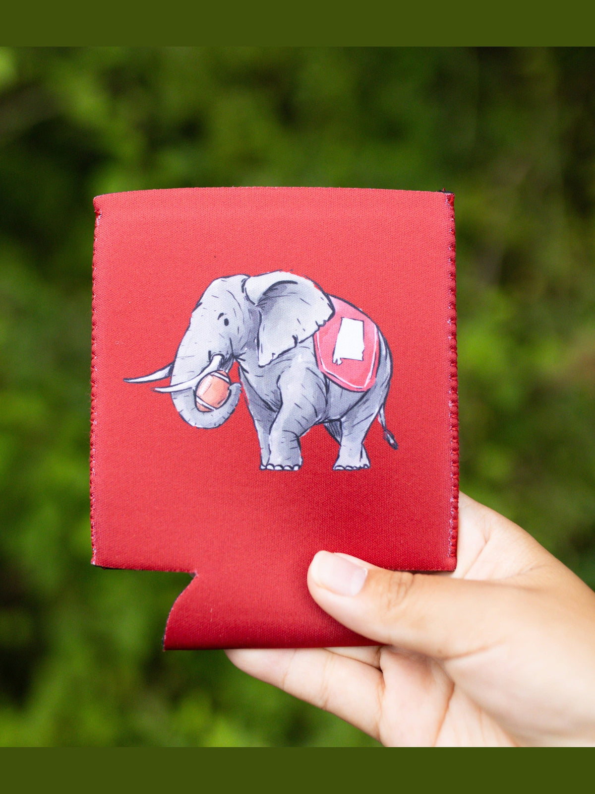 Red Elephant Can Cooler