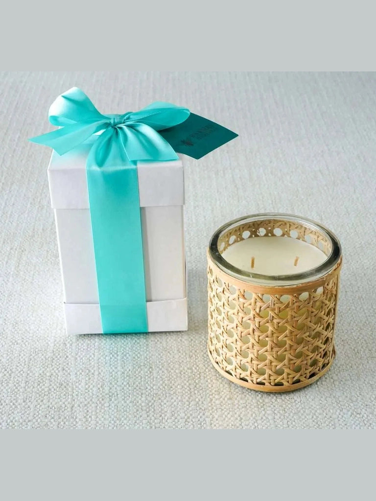 Ocean Air Basketweave Candle