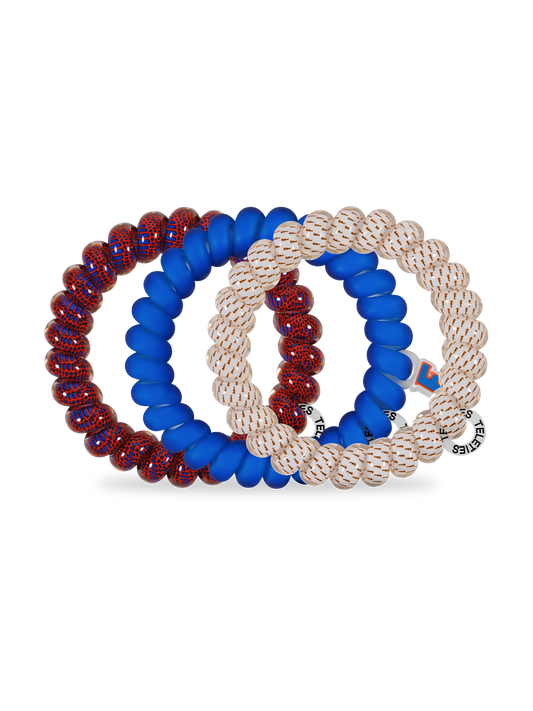 Spiral Hair Coils | Large | Go Gators! Hair Ties