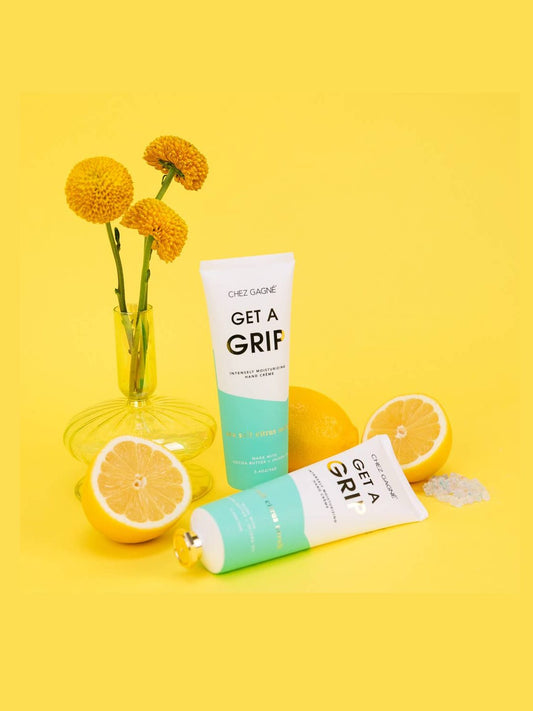 Get A Grip - Funny Hand Cream Gift, Sea Salt Citrus + Neroli