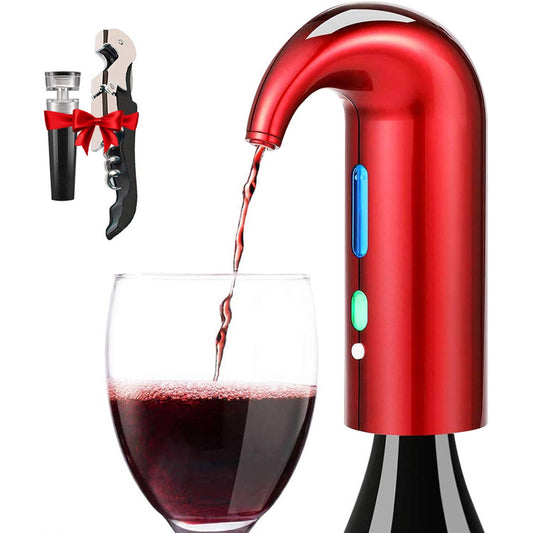 Electric Wine Aerator Dispenser - Portable Wine Accessory