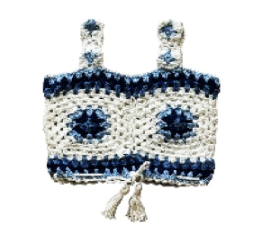 Azul Crochet Top