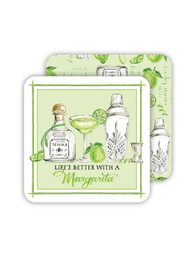 Life's Better with a Margarita Square Coaster