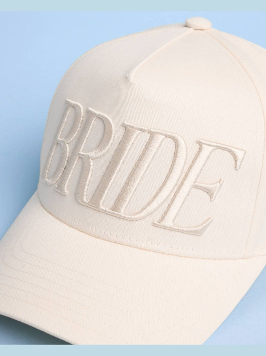 Bride Trucker Hat - Bachelorette Gift, Hair Accessory