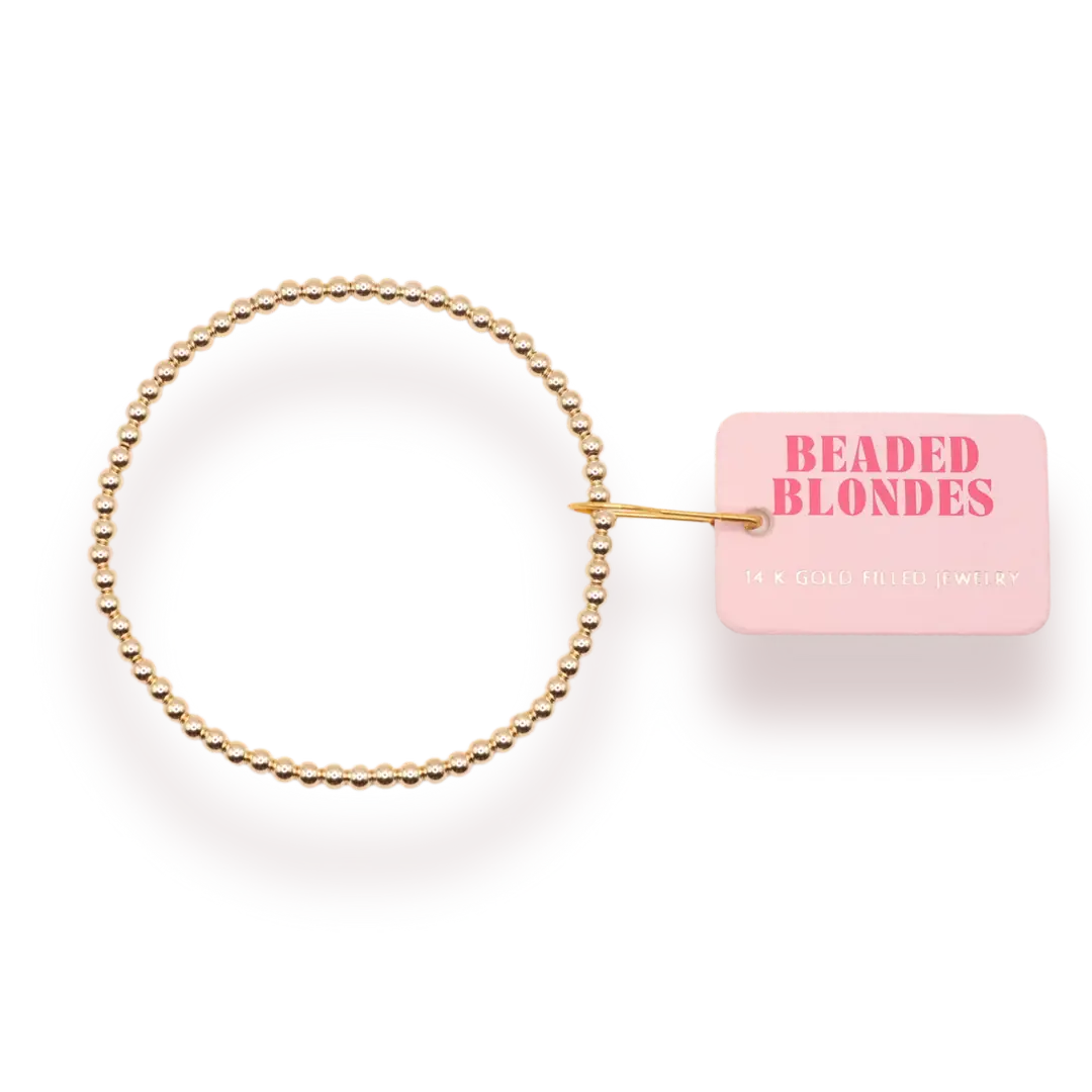 3mm Gold Bracelet