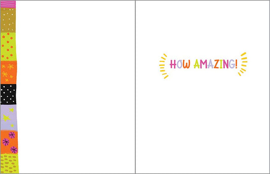 Congratulations Greeting Card - Congrats Patterns