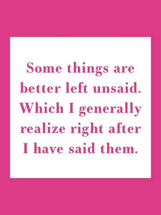COASTER: Left Unsaid