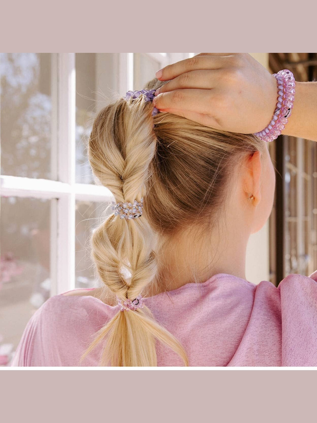 Spiral Hair Coils | Small | Lavender Mist