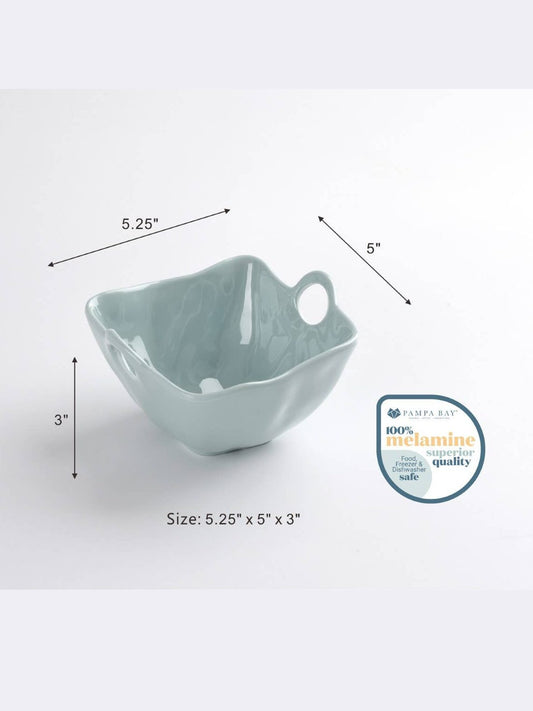 Snack Bowl in Shatterproof Melamine - Aqua
