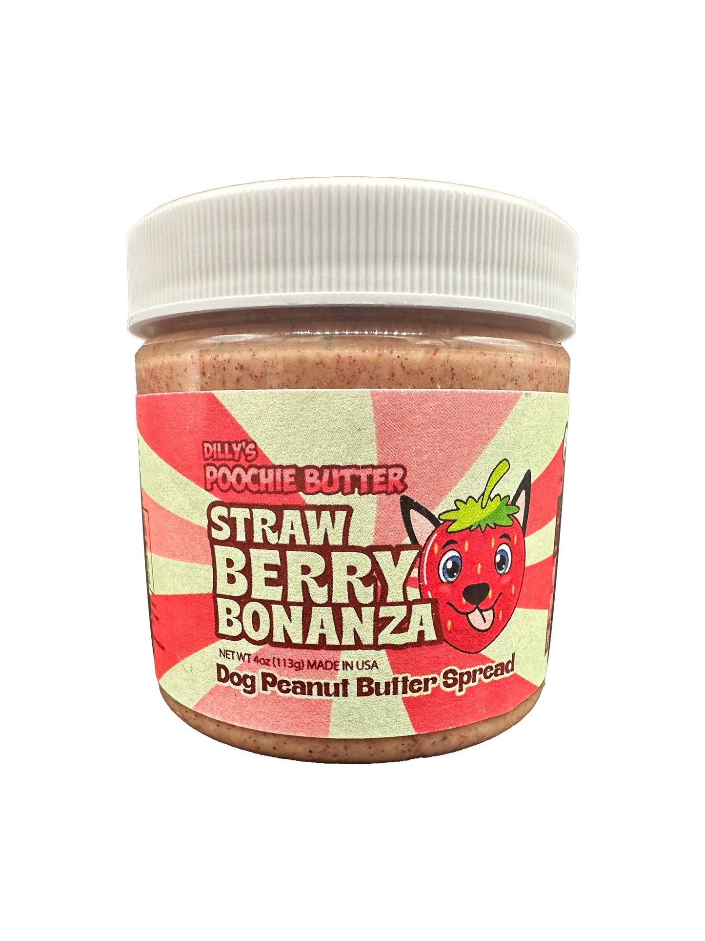 4oz Dog Peanut Butter Flavored Jars