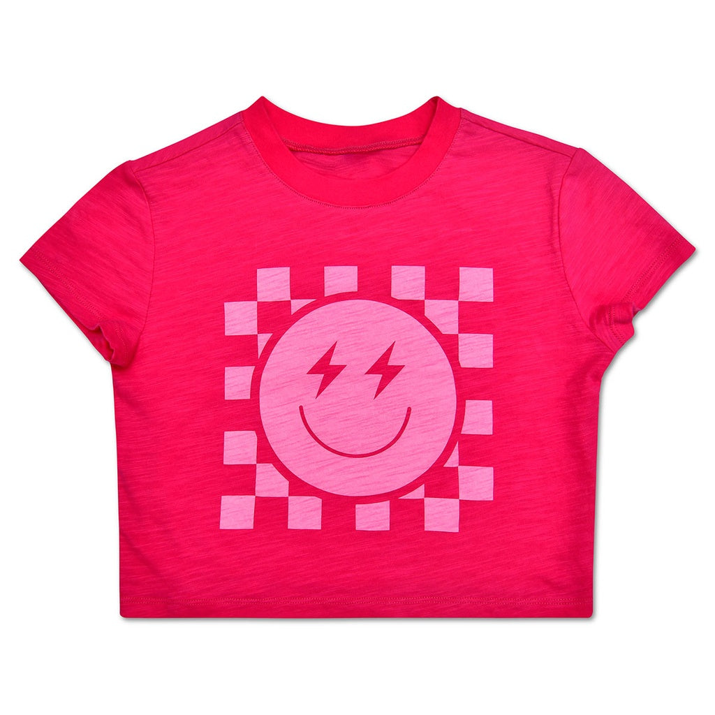 Smile Check Boxy Tee