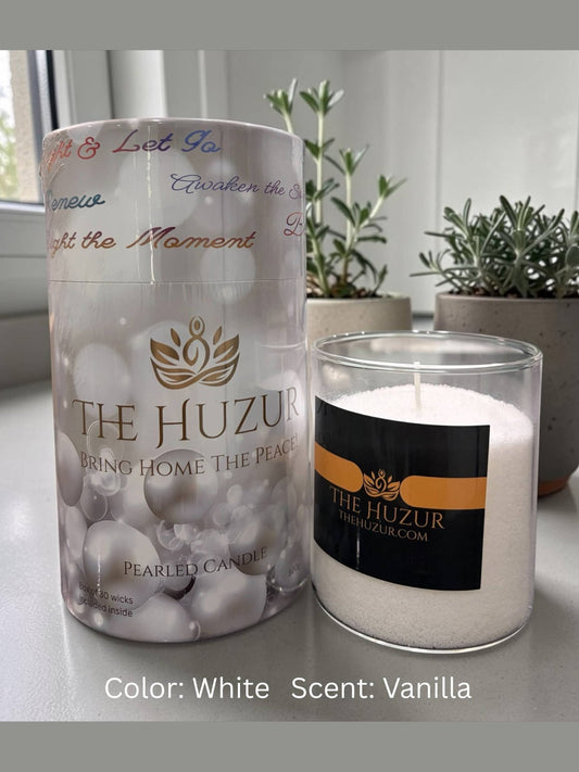 Sand Candle, Scented Candle Pearl Candle in 5 colors