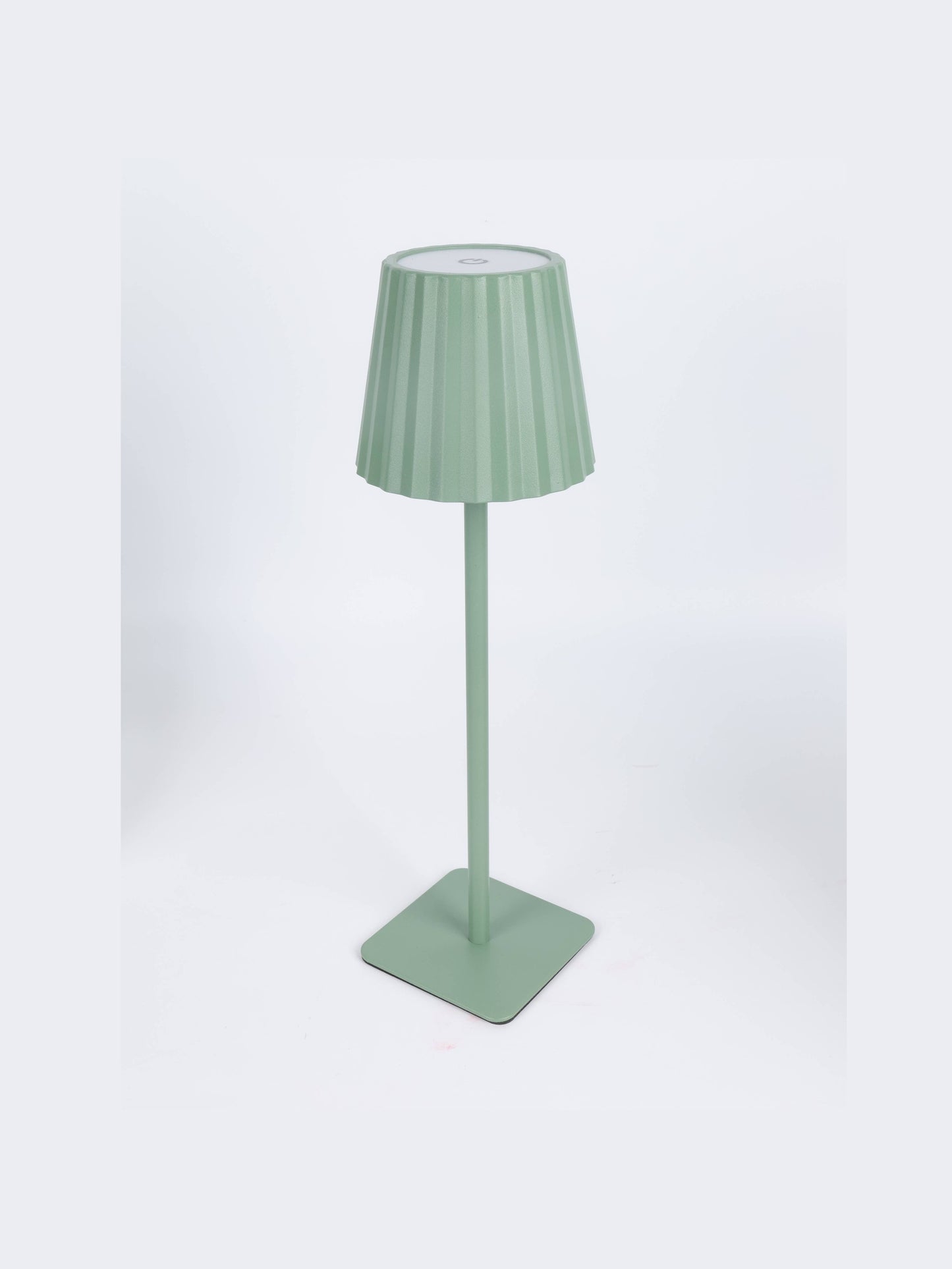 Fluted LED Touch Lamp – Dimmable, USB-C Rechargeable