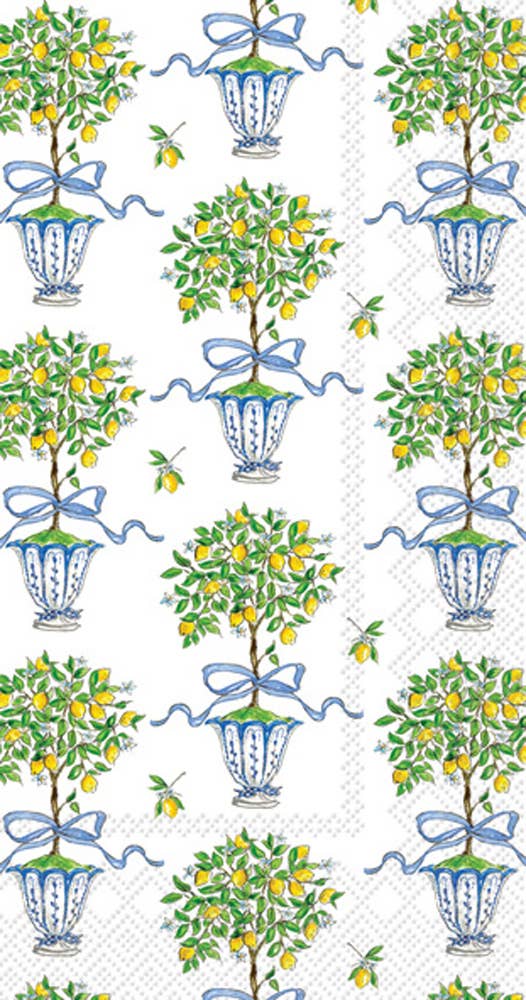 Paper Guest Towels 16 count Lemon Topiary