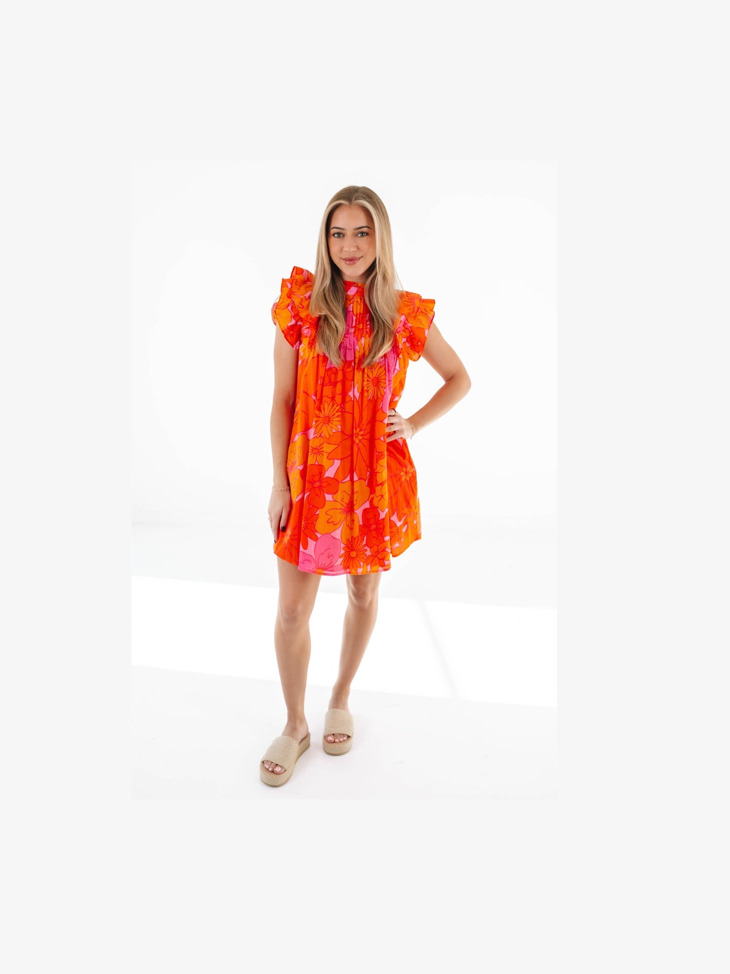 Lizzie Pleated Dress