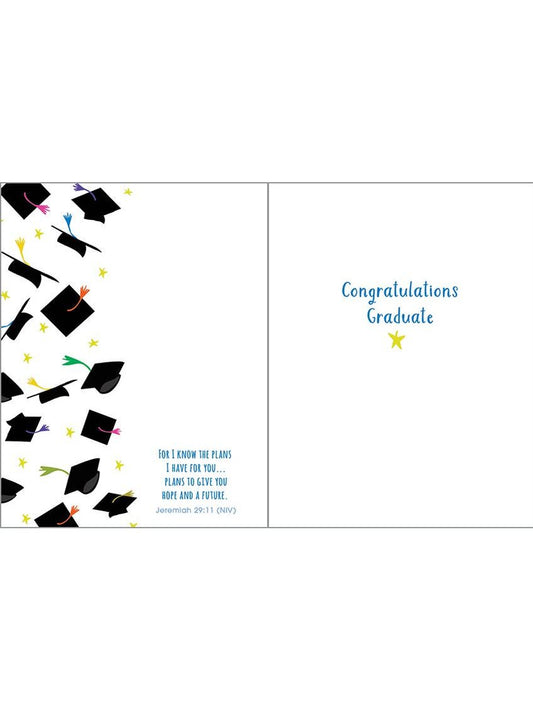 With Scripture Graduation Greeting Card - Future is Bright
