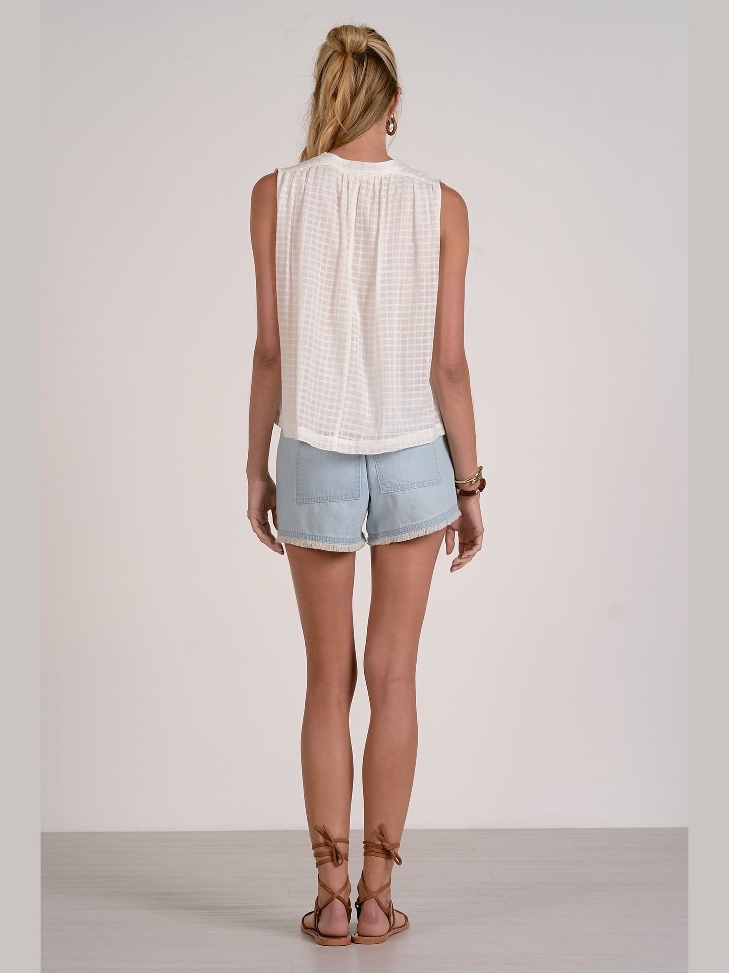 Sleeveless Flowy Top