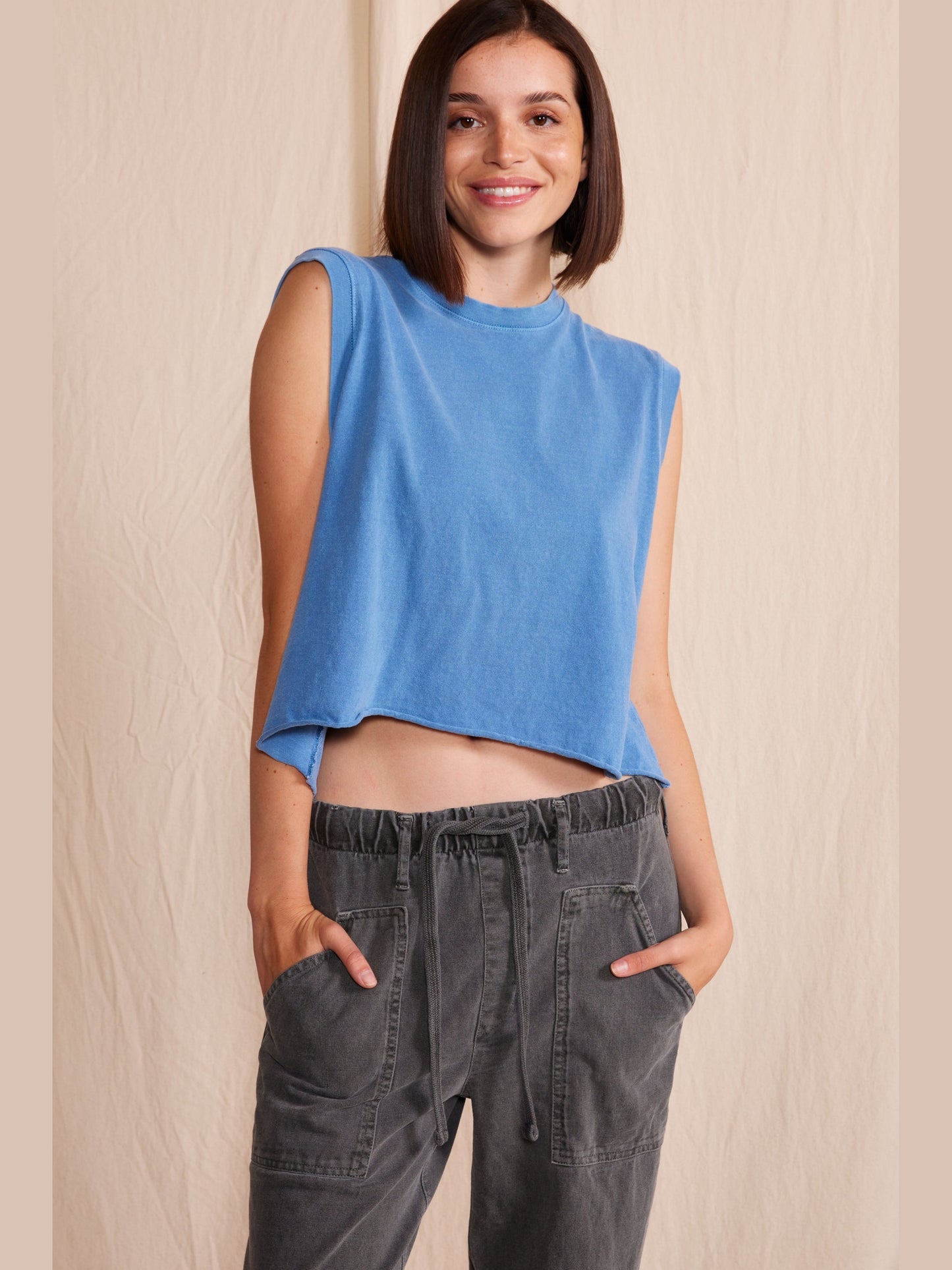Varsity Sweatpant in French Blue