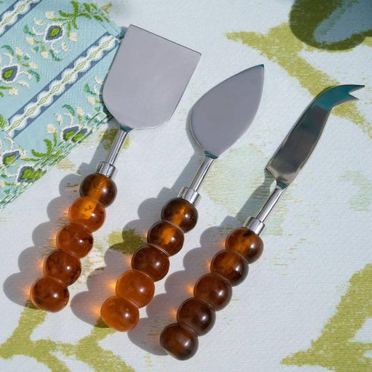 Tortoise Surrey Cheese Knife Set, SumnerEdit