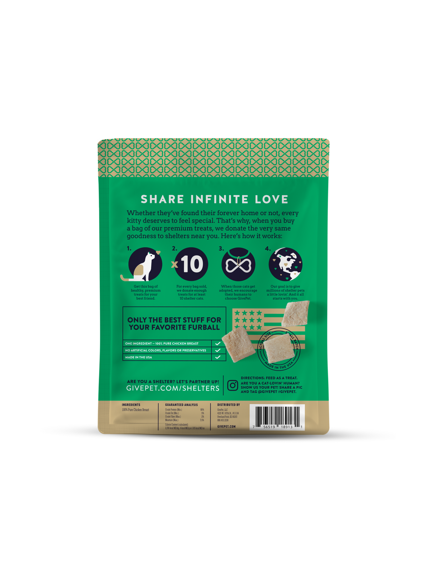 GivePet Meowsterpiece Freeze Dried Cat Treats