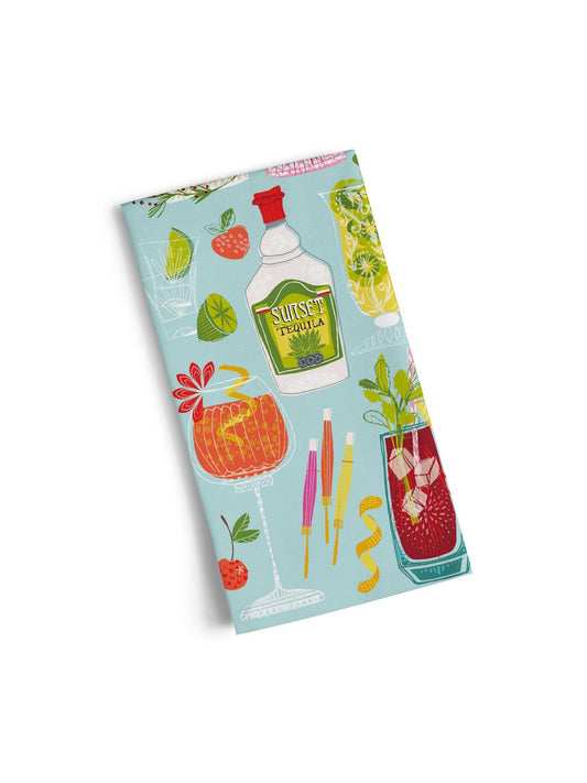 5 O'Clock Somewhere Cotton Kitchen Tea Towel