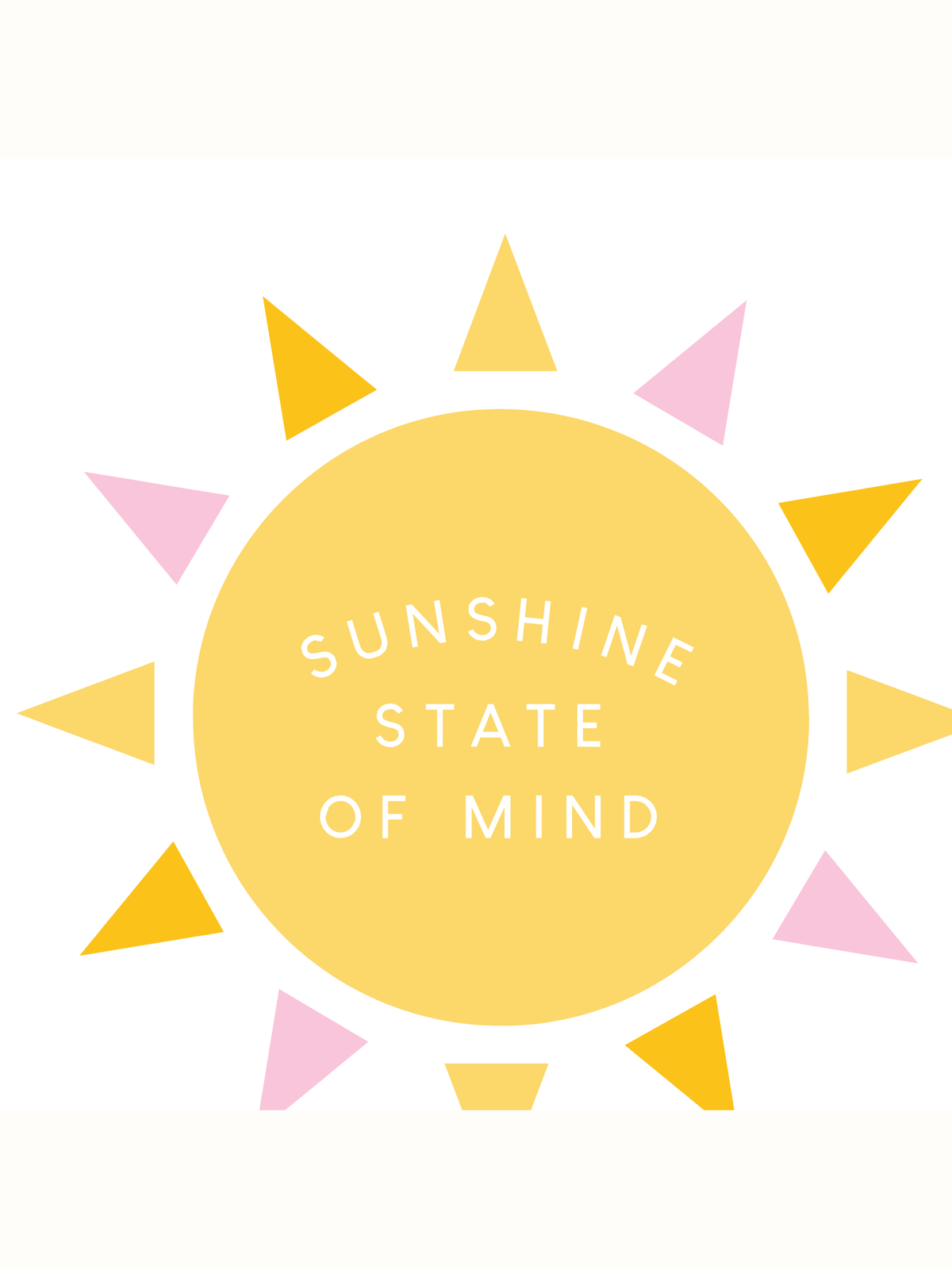 Sunshine State of Mind Sticker