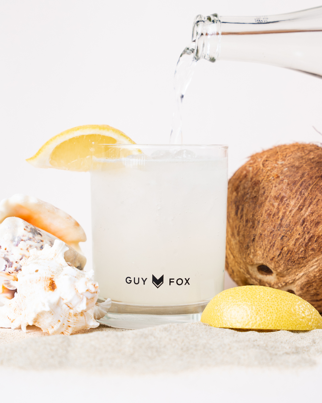 Del Mar - Reusable Men's Candle - Sea Spray & Coconut Water