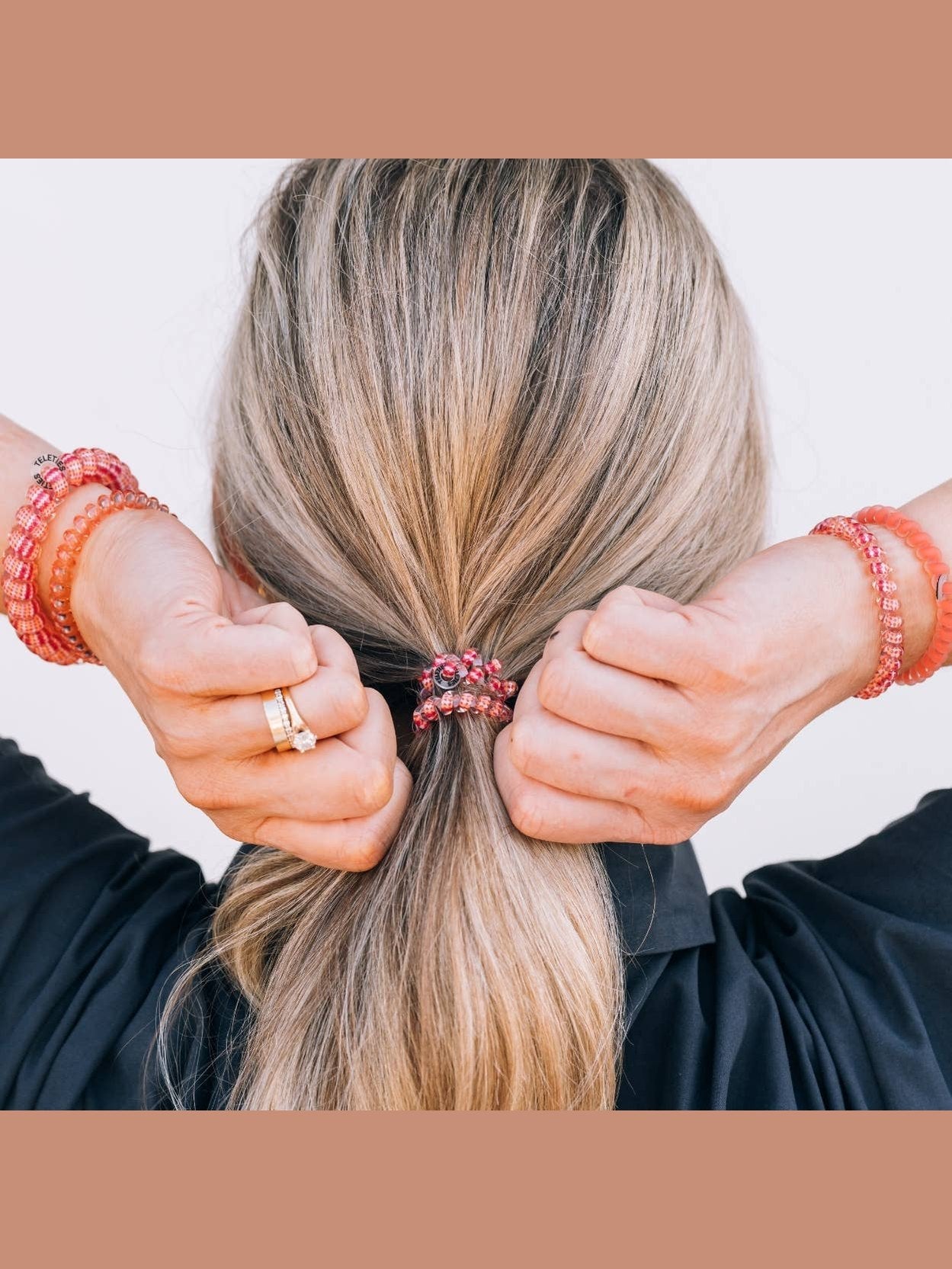 Spiral Hair Coils | Small | Dreamsicle