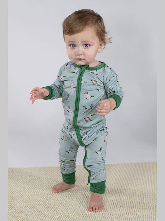 Mallards / Ducks - Convertible Zip PJs