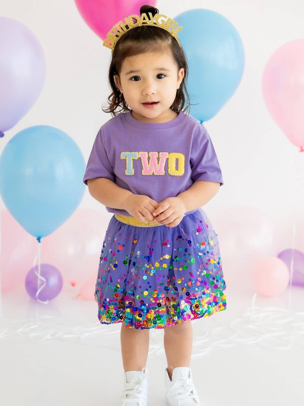 Lavender Confetti Tutu - Dress Up Skirt - Kids Tutu