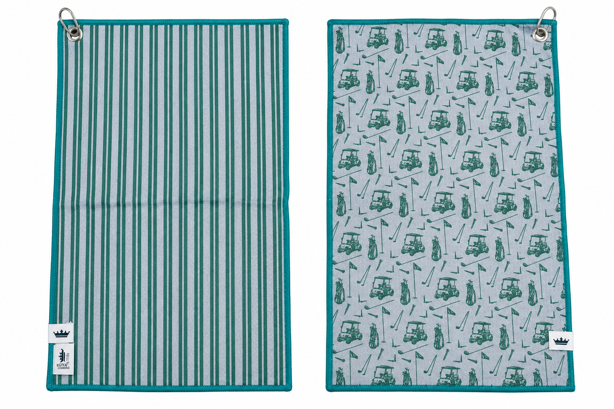 Hole in One Sport Towel Blue/Green