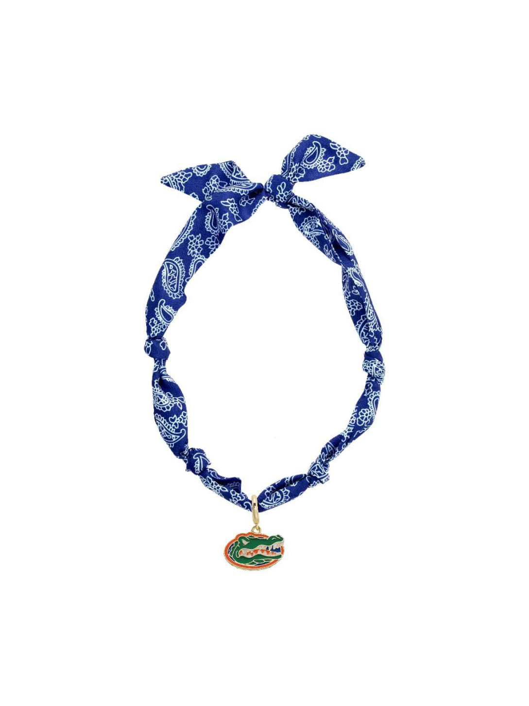 Florida Gators Logo Bandana Scarf Necklace